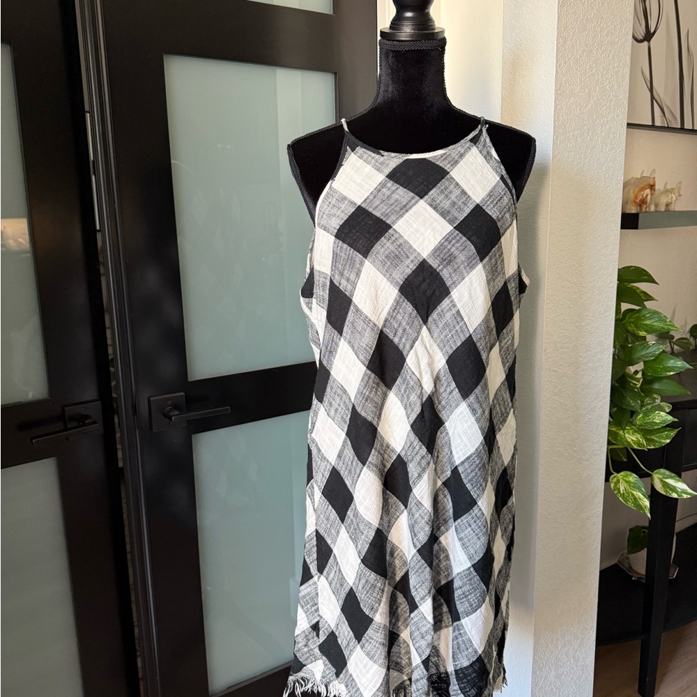Philosophy Black and White Dress
